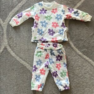 Floral Baby Outfit Set